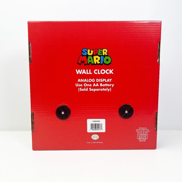 Nintendo Super Mario Bros Luigi 10" Analog Wall Clock: Perfect for Kid's room - Picture 3 of 8